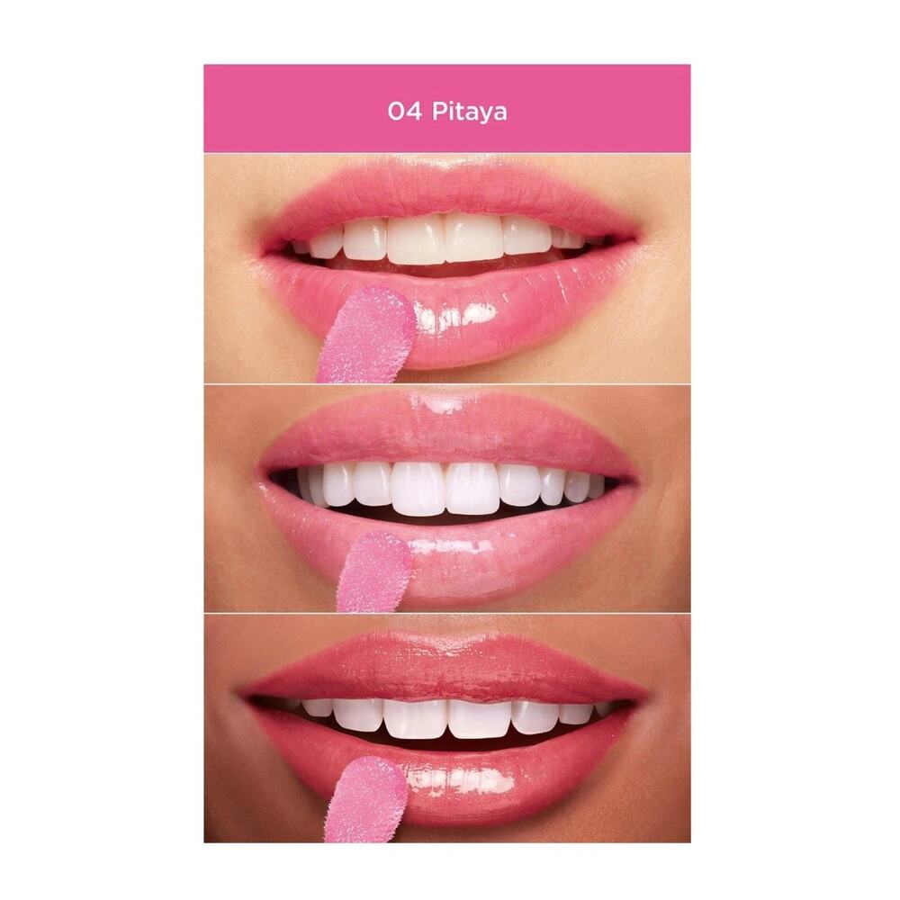 2x Clarins Lip Comfort Oil 04 PITAYA w Sweetbriar Rose Oil Travel 1.4 ml/0.04 oz - Picture 6 of 7